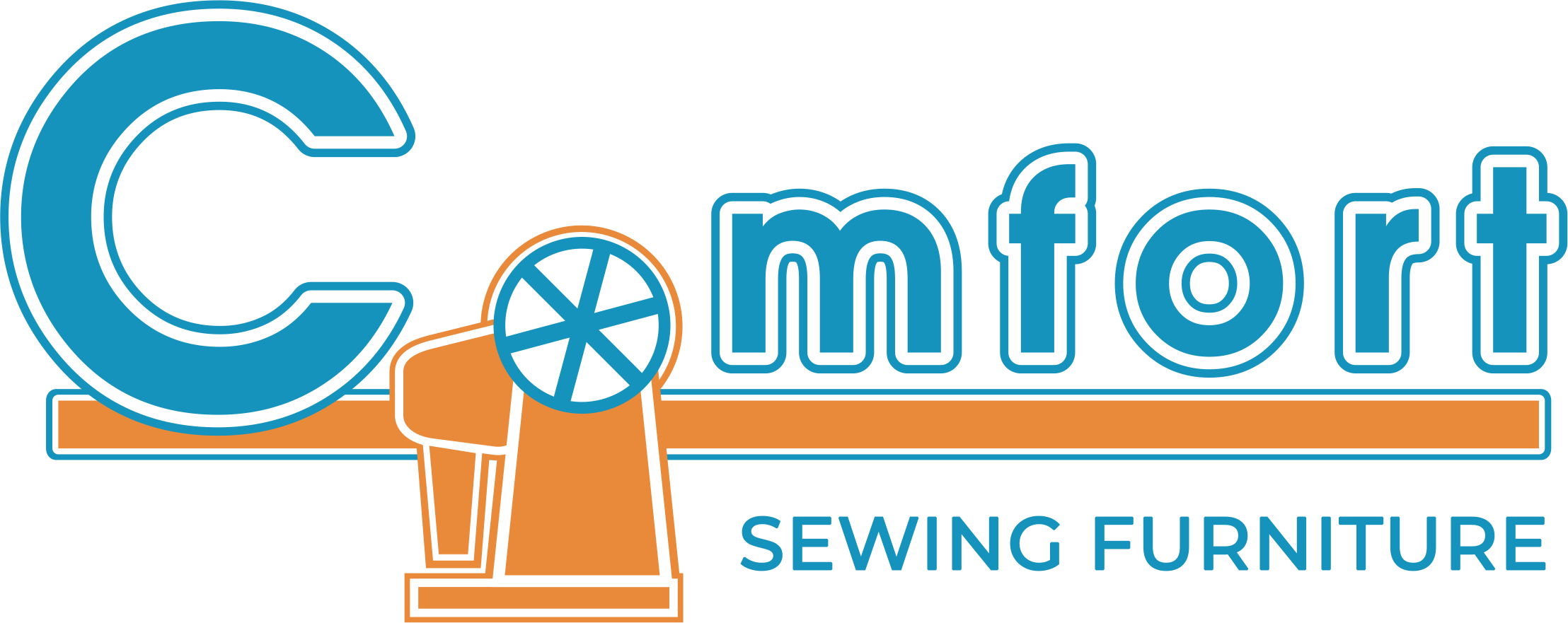 Nähmöbel, Nähmaschinenschrank Komfort